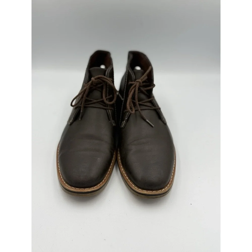 Madden Chukka Ankle Boots Men's Size 10M Lace Up Round Toe Brown Casual Classic